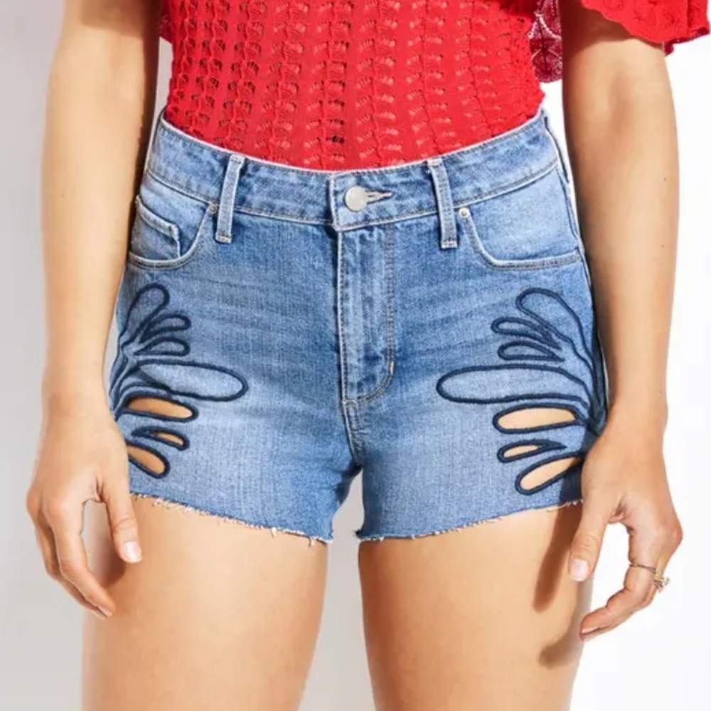 Guess High Rise Shorts NWT 👖 - Picture 2 of 5